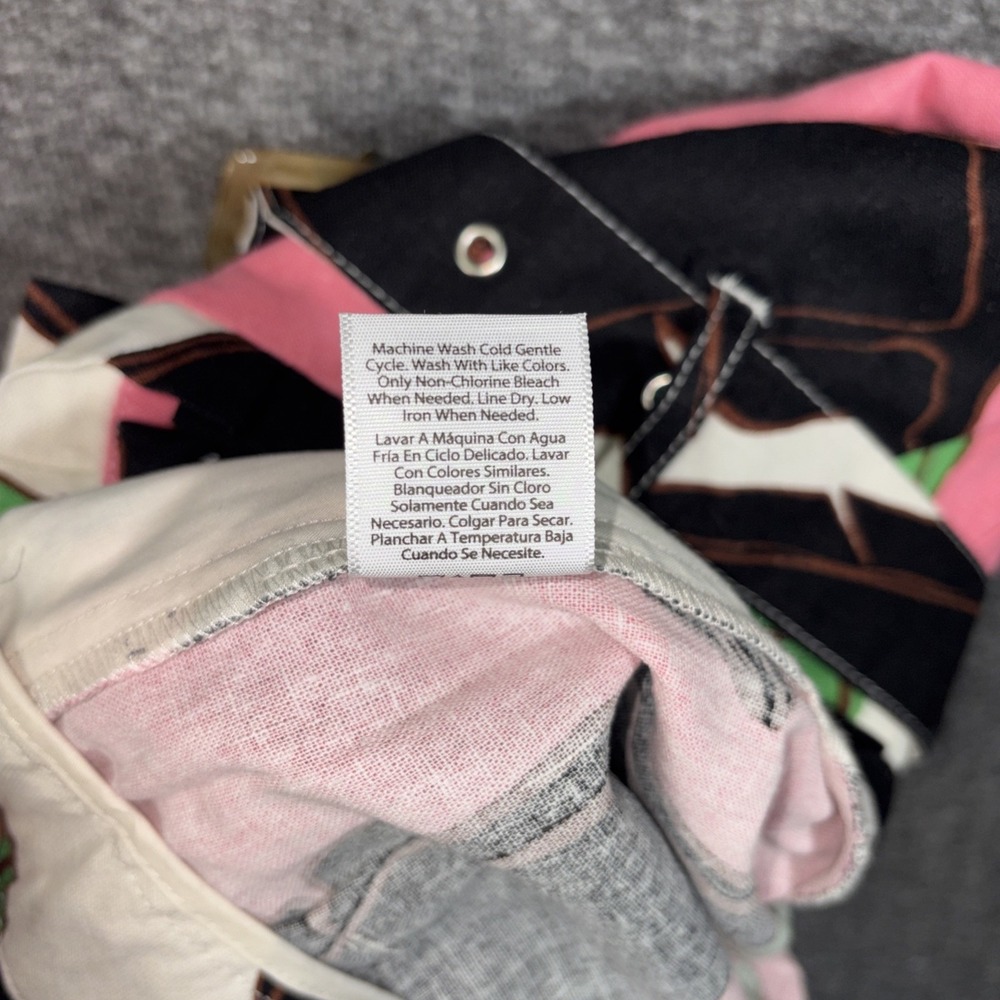 NWT Sofia Jeans Women's Blend Paperbag Chino Floral Linen Shorts w/ Belt Size 2 - Picture 9 of 10